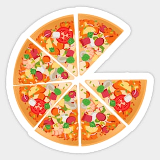 Pizza Sticker